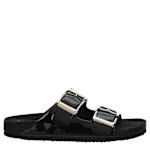 WOMENS BODIE SLIDE SANDAL - BLACK