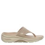 WOMENS GO WALK ARCH FIT 2.0 SANDAL - TAUPE