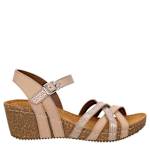 WOMENS FLORA WEDGE SANDAL