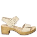 WOMENS MARVA WEDGE SANDAL - STONE
