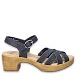 WOMENS MIYAH WEDGE SANDAL - NAVY