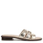 WOMENS ROYALTY BIT SLIDE SANDAL - PLATINUM