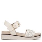 WOMENS GILLIAN 2 WEDGE SANDAL - IVORY