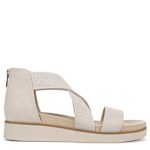 WOMENS GISELLE WEDGE SANDAL - STONE