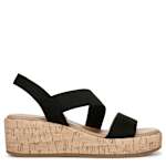 WOMENS ODETTE WEDGE SANDAL - STONE
