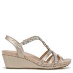WOMENS MIAMI WEDGE SANDAL - PLATINUM