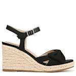 WOMENS TAHLIA WEDGE SANDAL - BLACK