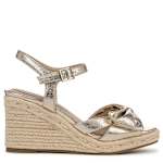 WOMENS TAHLIA WEDGE SANDAL - PLATINUM