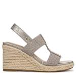 WOMENS TALLULAH WEDGE SANDAL - TAUPE