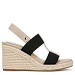 WOMENS TALLULAH WEDGE SANDAL - BLACK