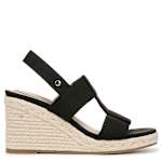 WOMENS TALLULAH WEDGE SANDAL - BLACK