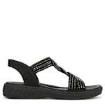 WOMENS LILLY BRIGHT SANDAL - BLACK