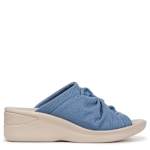 WOMENS SMILE 3 WEDGE SANDAL - BLUE