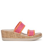 WOMENS RESORT WEDGE SANDAL - PINK