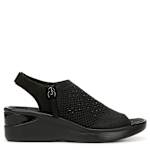 WOMENS STARLET WEDGE SANDAL - BLACK