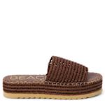 WOMENS DEL MAR PLATFORM SANDAL - CHOCOLATE