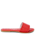 WOMENS TROLLER FLAT SANDAL - RED