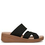 WOMENS FIONA SLIDE SANDAL - BLACK