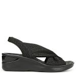WOMENS SERENADE WEDGE SANDAL - BLACK