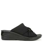 WOMENS SERENADE WEDGE SANDAL - BLACK