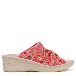 WOMENS SERENADE WEDGE SANDAL - CORAL