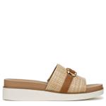 WOMENS GENEVIEVE SLIDE SANDAL - NATURAL