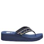 WOMENS SAVERINA FLIP-FLOP SANDAL - NAVY