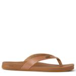 REEF WOMENS CUSHION LUNE FLIP FLOP - TAN
