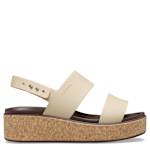 WOMENS BROOKLYN CORK LOW WEDGE SANDAL