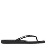 WOMENS MIAMI STUDDED FLIP SANDAL - BLACK