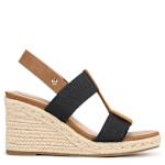WOMENS TALLULAH WEDGE SANDAL - NAVY