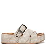 WOMENS IRIS PLATFORM SANDAL - OFF WHITE