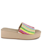 WOMENS CARLA SLIDE SANDAL - RAINBOW