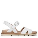 WOMENS TIMELESS FUN FLAT SANDAL - WHITE