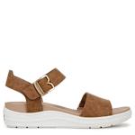 WOMENS TIME OFF SKY WEDGE SANDAL - COGNAC