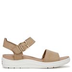 WOMENS TIME OFF SKY WEDGE SANDAL - SAND