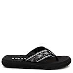 WOMENS SPOTLIGHT FLIP FLOP SANDAL - BLACK