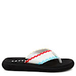 WOMENS SPOTLIGHT FLIP FLOP SANDAL - WHITE