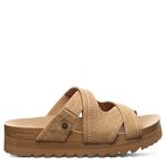 WOMENS CRUX SLIDE SANDAL - COFFEE