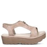 WOMENS VENICE PLATFORM SANDAL - BEIGE