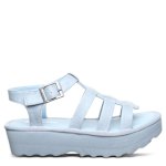 WOMENS HIGH SEAS PLATFORM SANDAL - PALE BLUE