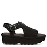 WOMENS ASCEND PLATFORM SANDAL - BLACK