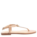 WOMENS IVY FLAT SANDAL - TAN