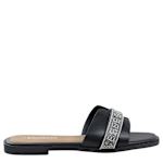 WOMENS AMARA SLIDE SANDAL - BLACK