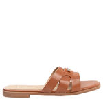 WOMENS VIV SLIDE SANDAL - COGNAC