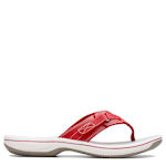 WOMENS BREEZE SEA FLIP FLOP SANDAL - RED