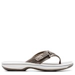 WOMENS BREEZE SEA FLIP FLOP SANDAL - PEWTER