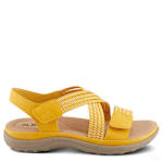 WOMENS CROSSBEAM SANDAL - YELLOW