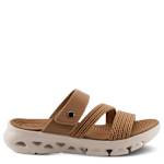 WOMENS GALVANESA SLIDE SANDAL - TAN