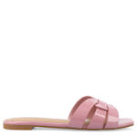 WOMENS ARRINA WIDE SLIDE SANDAL - ROSE GOLD